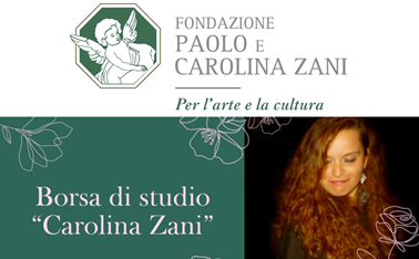 Borsa di studio Carolina Zani