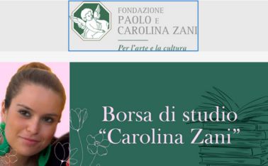 Borsa di studio Carolina Zani